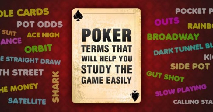 Nắm rõ các thuật ngữ, tay bài là cách chơi Poker đầu tiên
