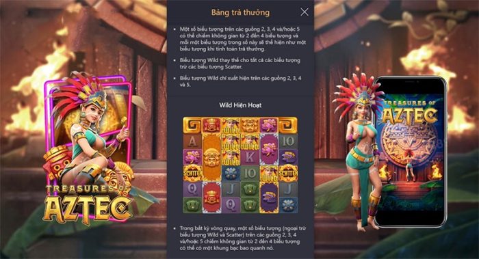 Kho báu Aztec là game slot được tin chọn số 1 hiện nay