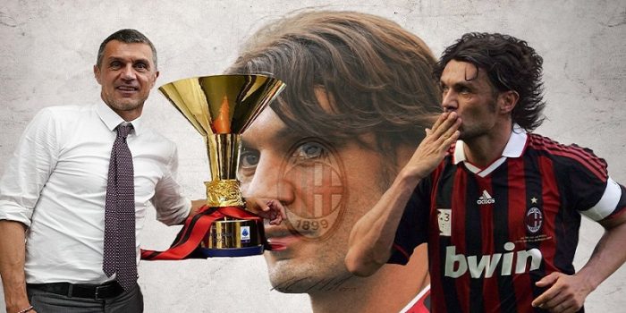 Hậu vệ Paolo Maldini giải nghệ vào mùa hè, năm 2009